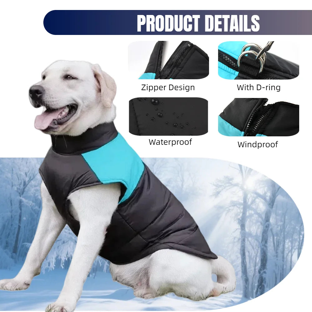 Waterproof Dog Winter Vest