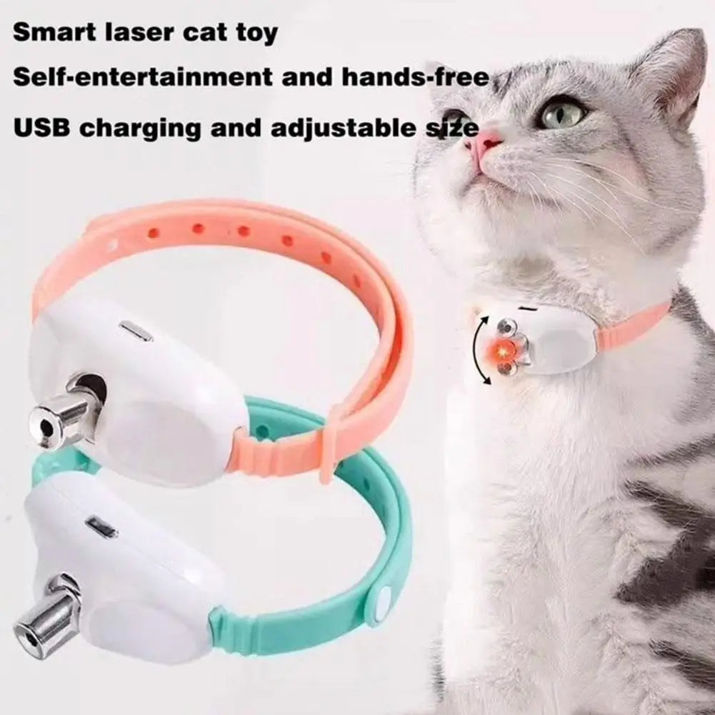 Smart Laser Cat-teasing Collar Laser