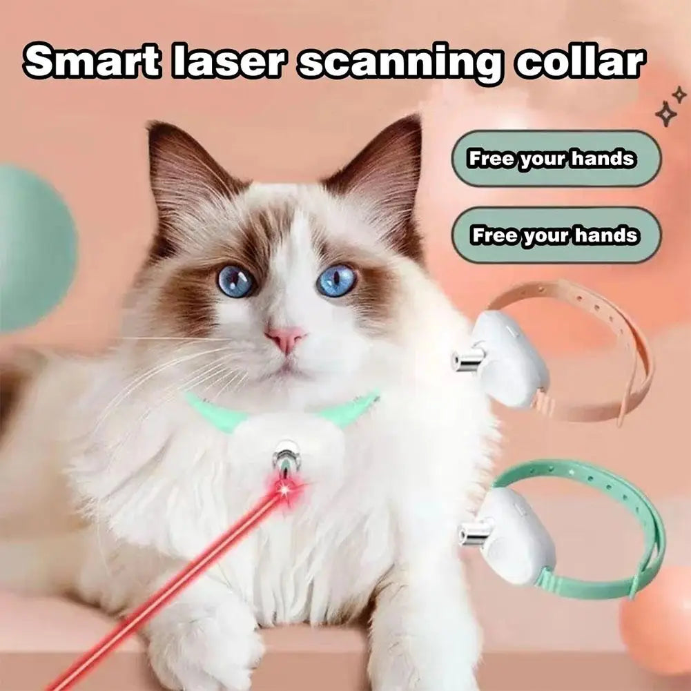 Smart Laser Cat-teasing Collar Laser