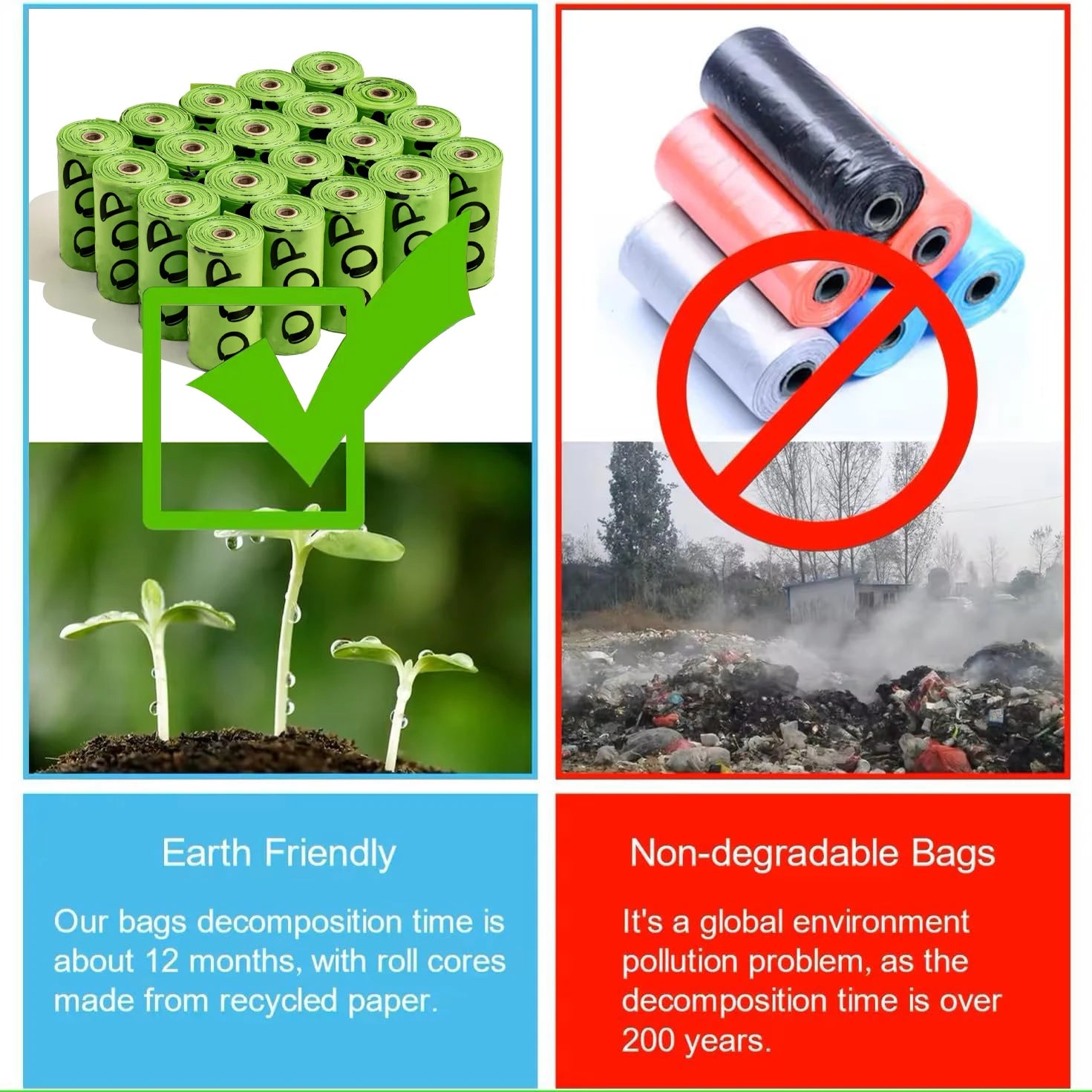 Biodegradable Pet Waste Bags