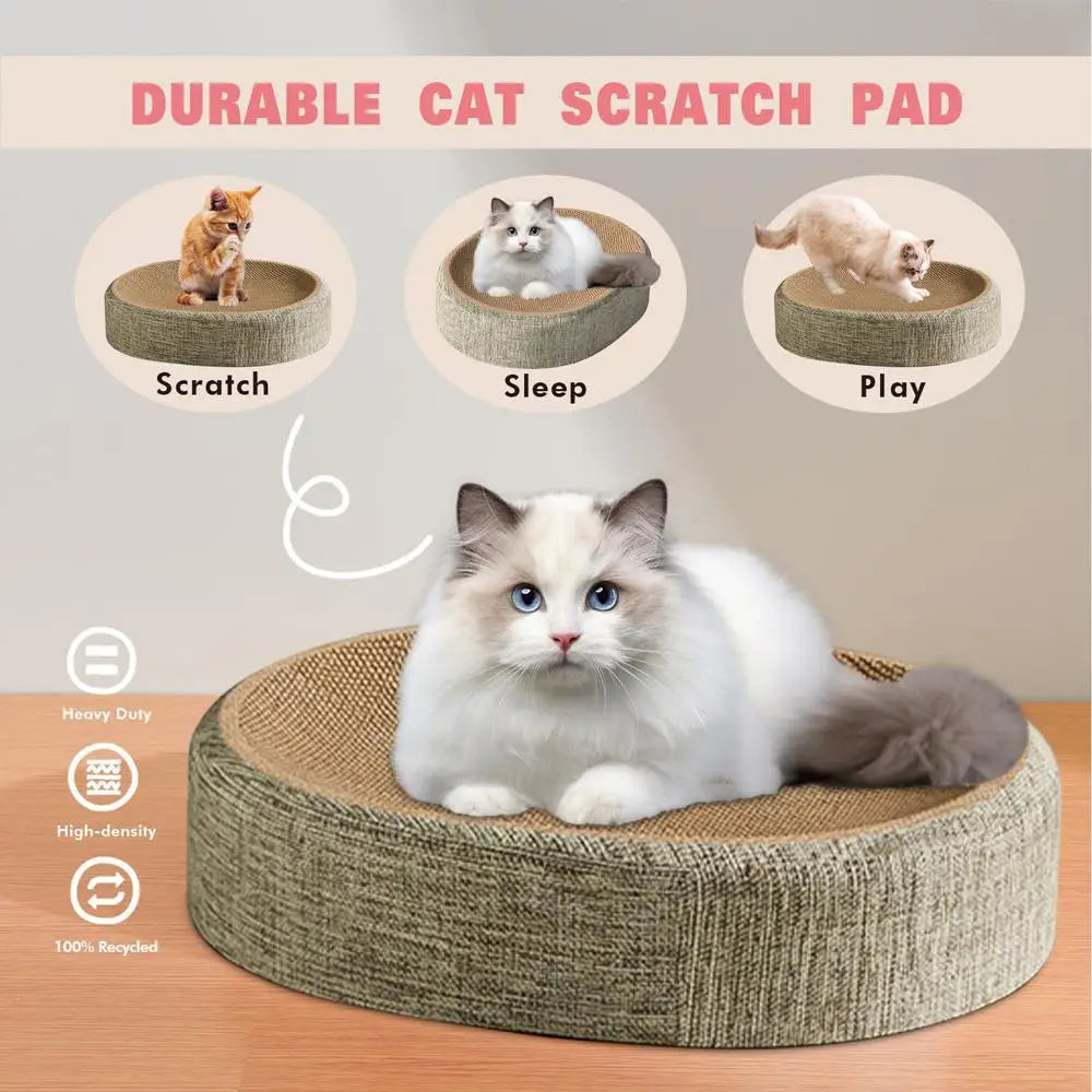 2-in-1 Sisal Cat Scratcher