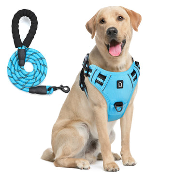 Reflective Pet Harness Combo