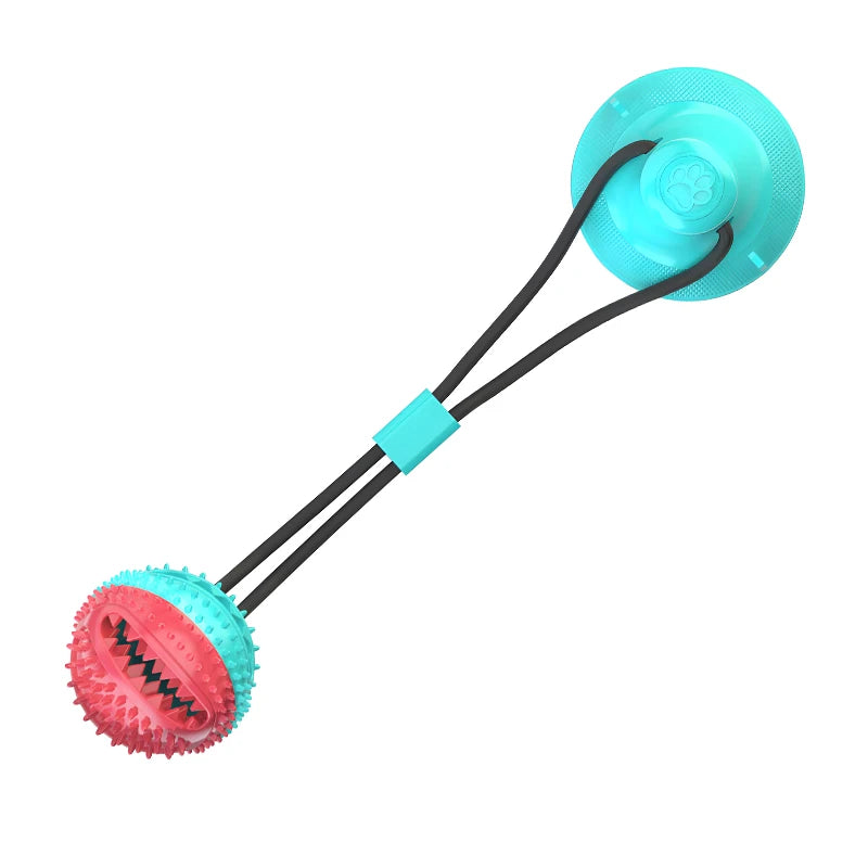 Treat-Dispensing Chew Ball Dog Toy