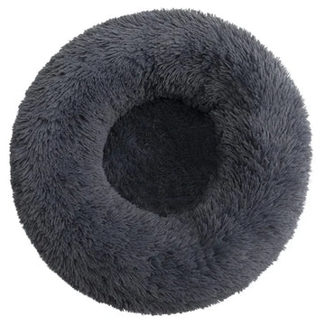 Plush Round Pet Bed
